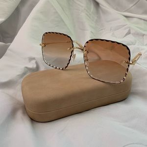 Chloe square sunglasses